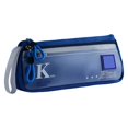 thumbnail image 1 of Meiiso Pencil Pouch, Fashion Canvas Chain Pencil Case Wtih 2-Layer Storage Space, Large Capacity Semi-Transparent, Sturdy Wear-Resistant, 8.46" X 3.54, Style A, 1 of 8
