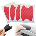 thumbnail image 1 of Meiiso Pink Carbon Fiber Car Door Handle Anti Scratch Protector Sticker, 1 of 9
