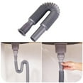 thumbnail image 1 of Meiiso Plastic Corrugated Pipe, Underfloor Down Basin Retractable Pipe, Tools & Home Improvement, Extendable Sink Drain Pipe, Flexible, for Washing Machines, Sinks, 1 of 5