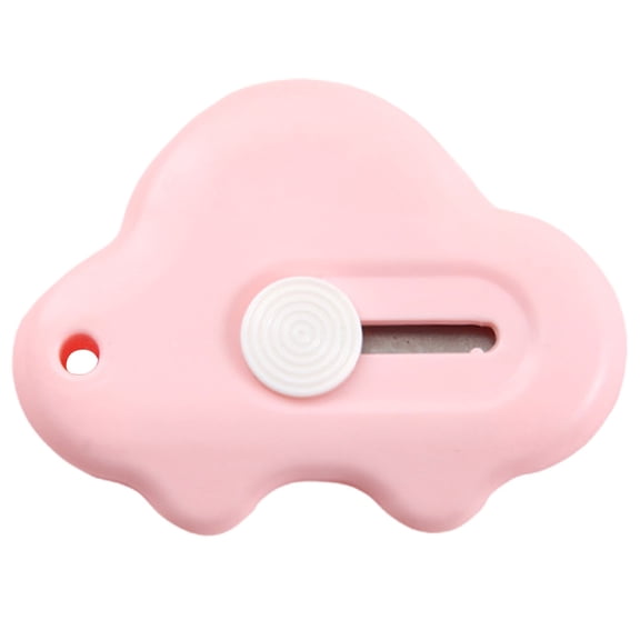 Meiiso Portable Cutting Tool, Pink Scalable Letter Opener, 1-Piece, Cutting Tool, Portable Cutter, Office Supply