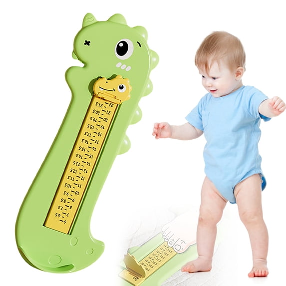 Meiiso Portable Toddler Foot Measuring Gauge Shoe Sizer Tool Indoor A