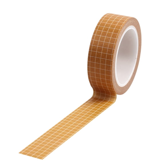 Meiiso Promotional Offer! Roll of Grid Paper Tape, Grid Paper Tape Decorative stickers Grid Material Tape suitable for school supplies Border Decoration, C, 2.34*2.34*0.78In, Adhesive Tape