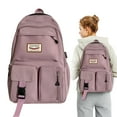 thumbnail image 1 of Meiiso Purple Student Rucksack - 14-Inch Laptop Compatible, Large Inventory Clearance Flash Purchase, 1 of 9