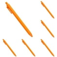 thumbnail image 1 of Meiiso Retractable Ballpoint Pen, Orange, Medium 1.0mm Tip, for sch○○l Gifts, Medium Point .0 Mm for Teacher Learners Bridal Shower 5ml, 1 of 5