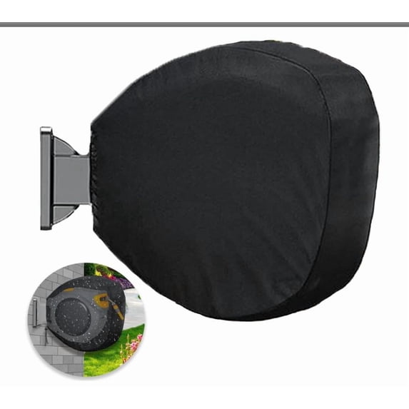 Meiiso Retractable Hose Reel Cover Garden Winter Frost Proof