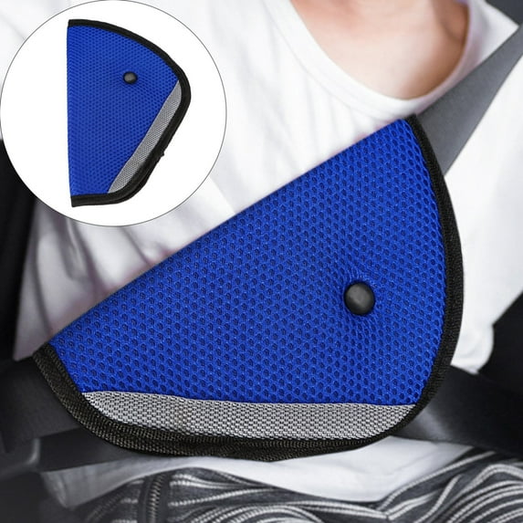 Meiiso Seat Belt Adjuster, Black Seat Belt Adjuster - Comfort Fit for/Car Seats (#B)