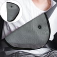thumbnail image 1 of Meiiso Seat Belt Adjuster, Black Seat Belt Adjuster - Comfort Fit for/Car Seats (#C), 1 of 5