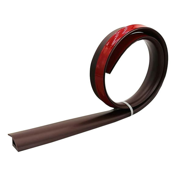 Meiiso Self-Adhesive Pvc Edge Trim for Flooring Transitions and Laminate