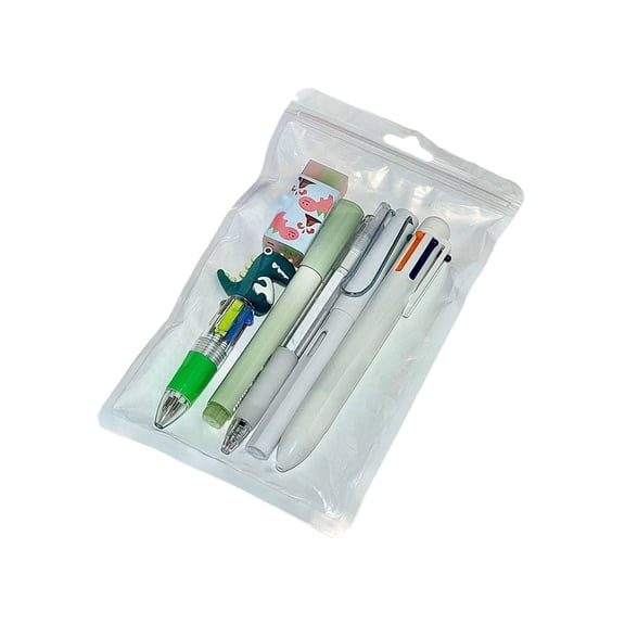 Meiiso Themed Multifunctional Stationery Set, Neutral Pen Multi Color Pen Highlighter Eraser, 1 Set, Office Kit, Supplies