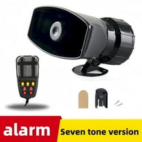 Meiiso Vehicle Horn Seven-Tone 12V Vehicle Horn, 12V/24V 3 Sound/5 Sound/7 Sound Loud Horn Horn Horn Car Truck Car Boat Speaker