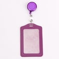 thumbnail image 1 of Meiiso Vertical Id Card Holder with Retractable Badge Type D, and Cover with Horizontal Cover Retractable Holders Certificate Chest Holder Badge Card Card Id 1 Retractable Buckle Stationery, 1 of 7