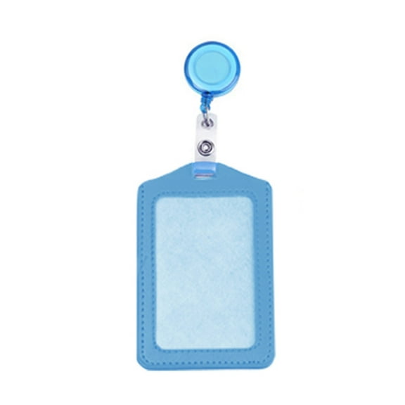 Meiiso Vertical Id Card Holder with Retractable Badge Type J, and Cover with Horizontal Cover Retractable Holders Certificate Chest Holder Badge Card Card Id 1 Retractable Buckle Stationery