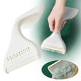 thumbnail image 1 of Meiiso White Double-Headed Manual Fabric Shaver and Lint Brush 20X10cm, 2-In-1 Fuzz Remover Handheld Defuzzer, Portable No Batteries Needed, 1 of 8