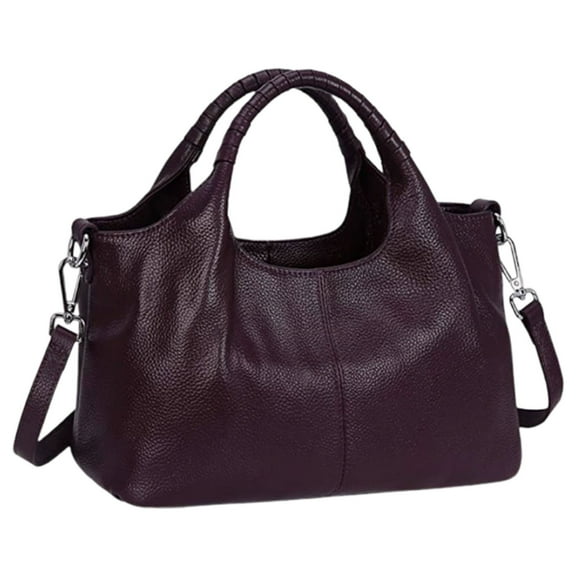 Meiiso Women'S Tool Bag Top Handle Satchel Large Work Shoulder Crossbody Bag Brown, Convertible Shoulder To Crossbody Purse Spacious Elegant