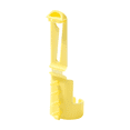 thumbnail image 1 of Meiiso Yellow Adjustable Finger Yarn Ring Crochet Tension Control Tool, 1 of 3