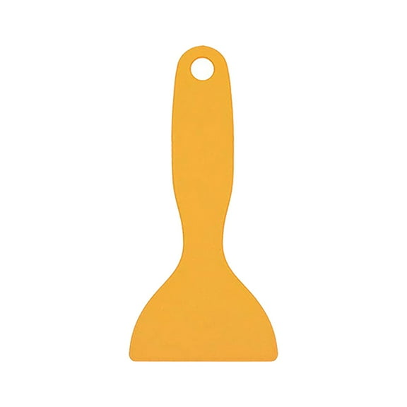 Meiiso Yellow Scraper Blade, Multi Functional Plastic Film Tool for Mobile Phone Car, 1-Piece, Scraper Blade, Yellow Blade, Painting Tool