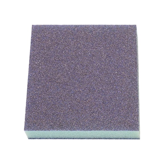 Meiix 1Pcs Emery Cleaning Sponge Sponge Scrub Pad Pot Scrubber for Removing Rust Cleaning Pots and Pans (Blue1)