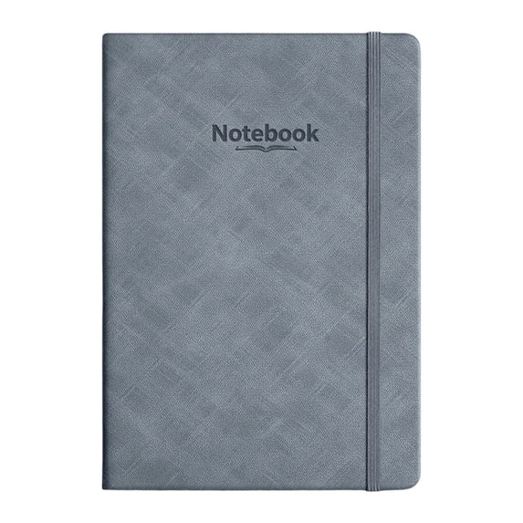 Meiix Navy B5 Notebook Lined Journal, Pu Leather Softcover Sewn Binding, Smooth Writing Wear Resistant for Daily Note Taking, 1Pcs