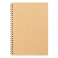 thumbnail image 1 of Meiix Notebook Spiral Journal, Thickened Paper Smooth Writing for Daily Note Taking, 1Pcs (Brown2), 1 of 9