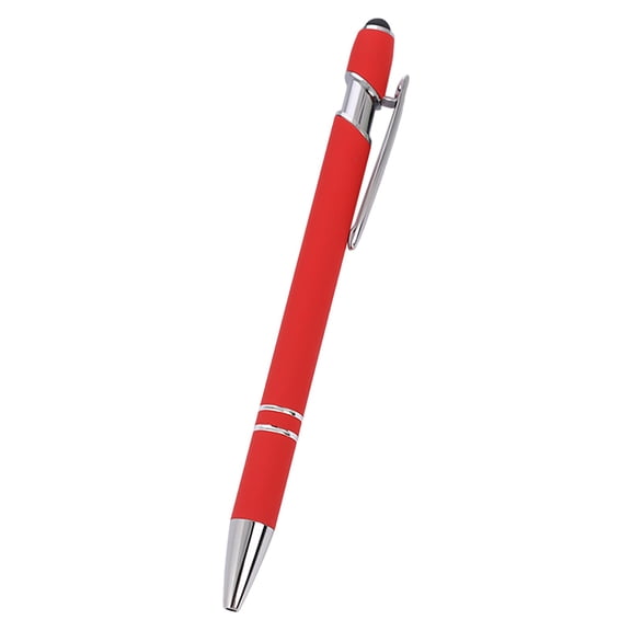 Meiix Red Retractable Gel Pen, Smooth Writing Pen with Quicks Dry Ink for Office Journaling, 1Pcs