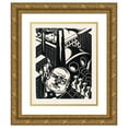 thumbnail image 1 of Meijer Bleekrode 15x18 Gold Ornate Wood Frame and Double Matted Museum Art Print Titled - War Industry (1933), 1 of 4