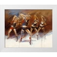thumbnail image 1 of Meijering, Kitty 14x12 White Modern Wood Framed Museum Art Print Titled - Dance up, 1 of 4