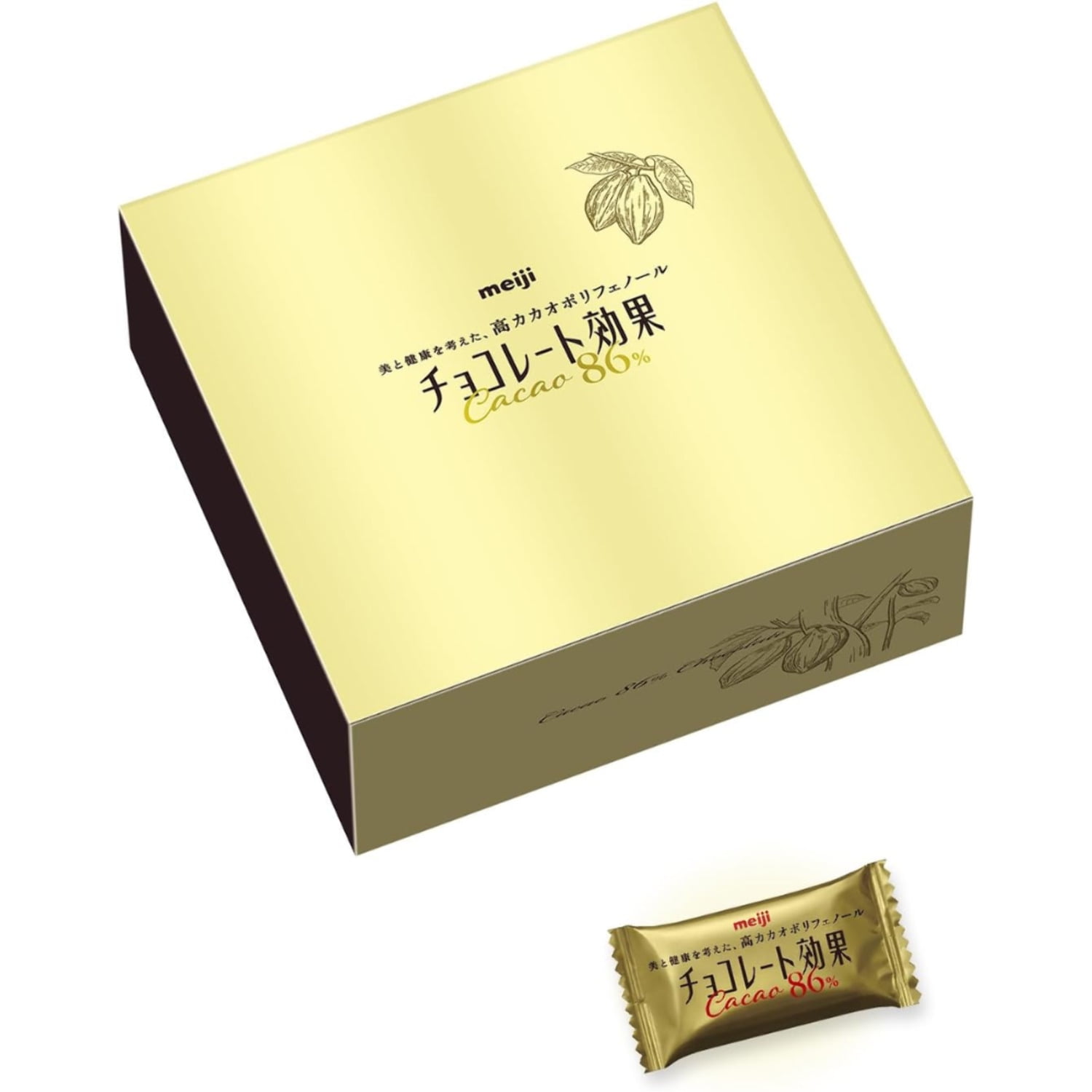 Meiji Chocolate Kōka 86% Cacao 960 g Box – Made in JAPAN - Tokyo Sakura Mall