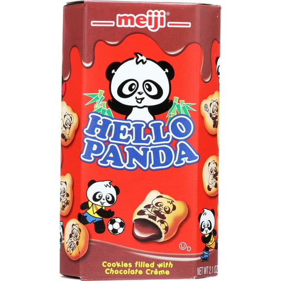 Meiji Hello Panda Biscuit with Chocolate Cream, 2.1 oz C11