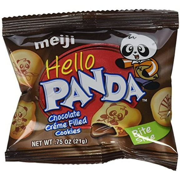 Meiji Hello Panda Chocolate Creme Filled Cookies 32 Bags