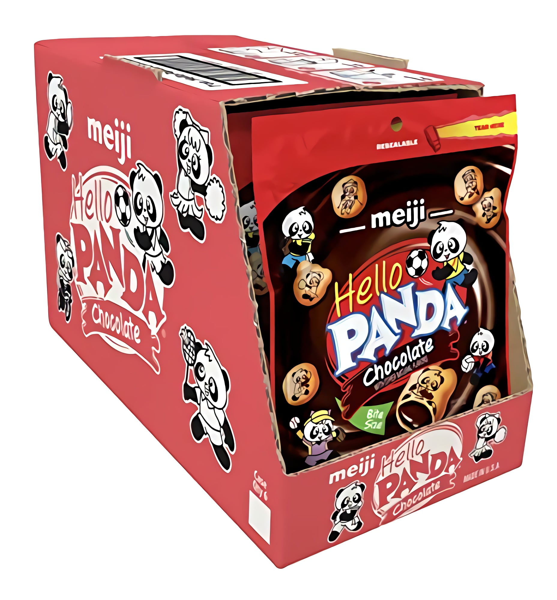 Meiji Hello Panda Chocolate Cookies, 7 oz - Pack of 6 - Walmart.com