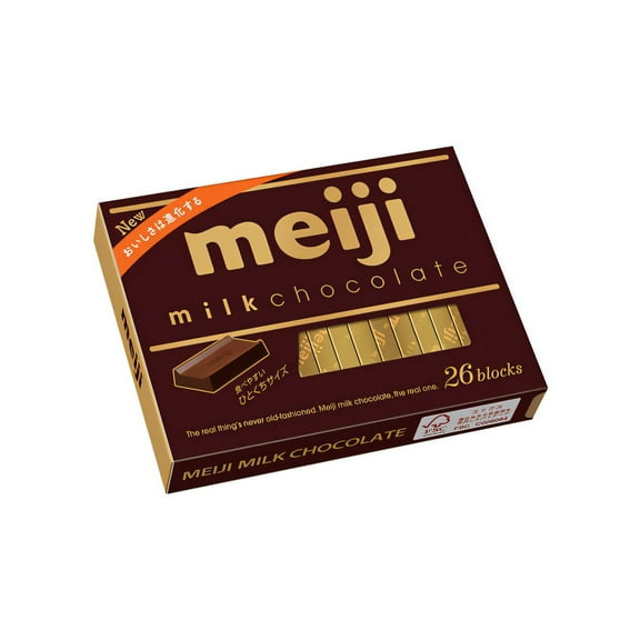 Meiji Milk Chocolate Box 120g Made in JAPAN - Tokyo Sakura Mall