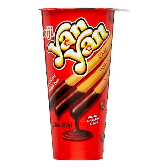 Meiji Yan Yan Chocolate Sticks, 2.0 Oz (Innerpack of 10)