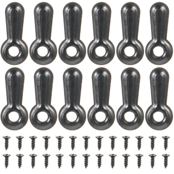 Meijiashe 200pcs Photo Frame Sunflower Photo Frame Back Plates Tablet Frame Locks for Decoration Brad Embellishment Buttons Diy Photo Album Frame Rotating Scrapbooking Locks with Screws (Black)