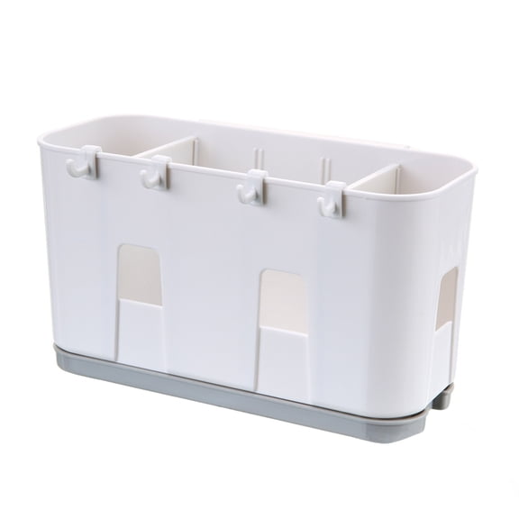 Meijiashe 3 Divided Cutlery Basket for Hotel Restaurant Drying Rack