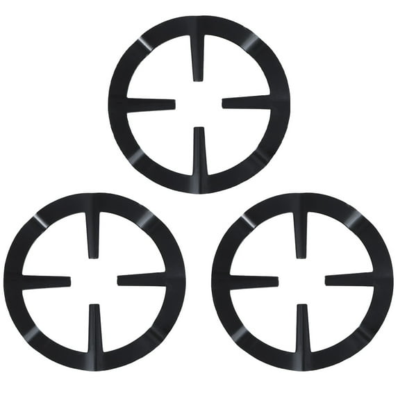 KAKOWELY 3pcs Kitchen Gas Stove Rack for Household Users Stainless Steel