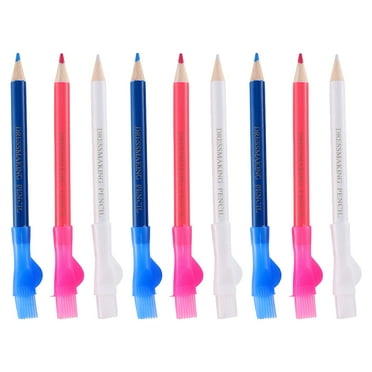 Meijiashe 9pcs Fabric Markers Chalk Pencils DIY Sewing Tools For Sewing Dressmakers