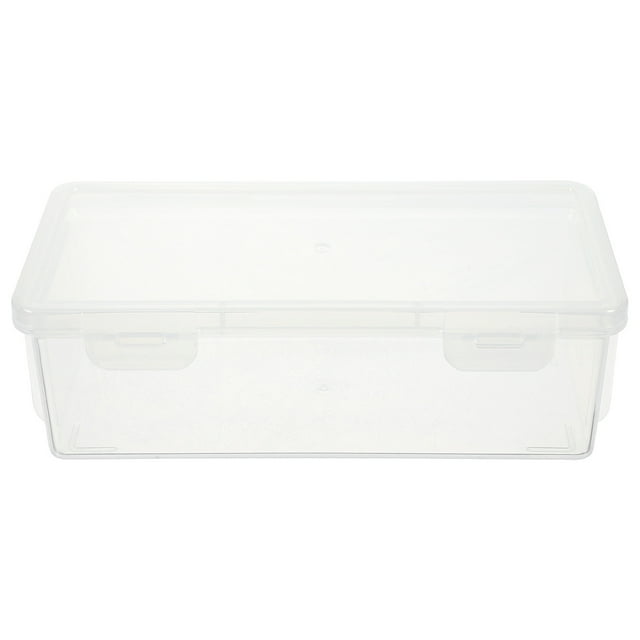 Meijiashe Clear Plastic Bread Container Loaf Keeper Airtight Storage