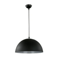 KAKOWELY Pendant Light Shade Black 1Pcs 11.8x11.8x0.79in Aluminum Industrial Style