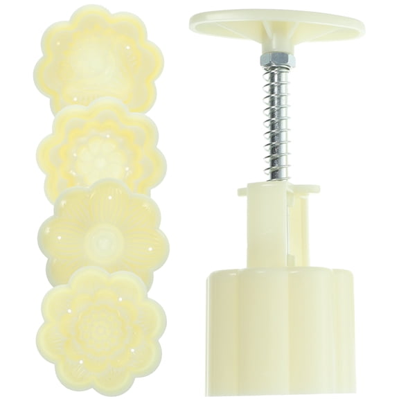 KAKOWELY Moon Press Molds Flower Shape 1 Set