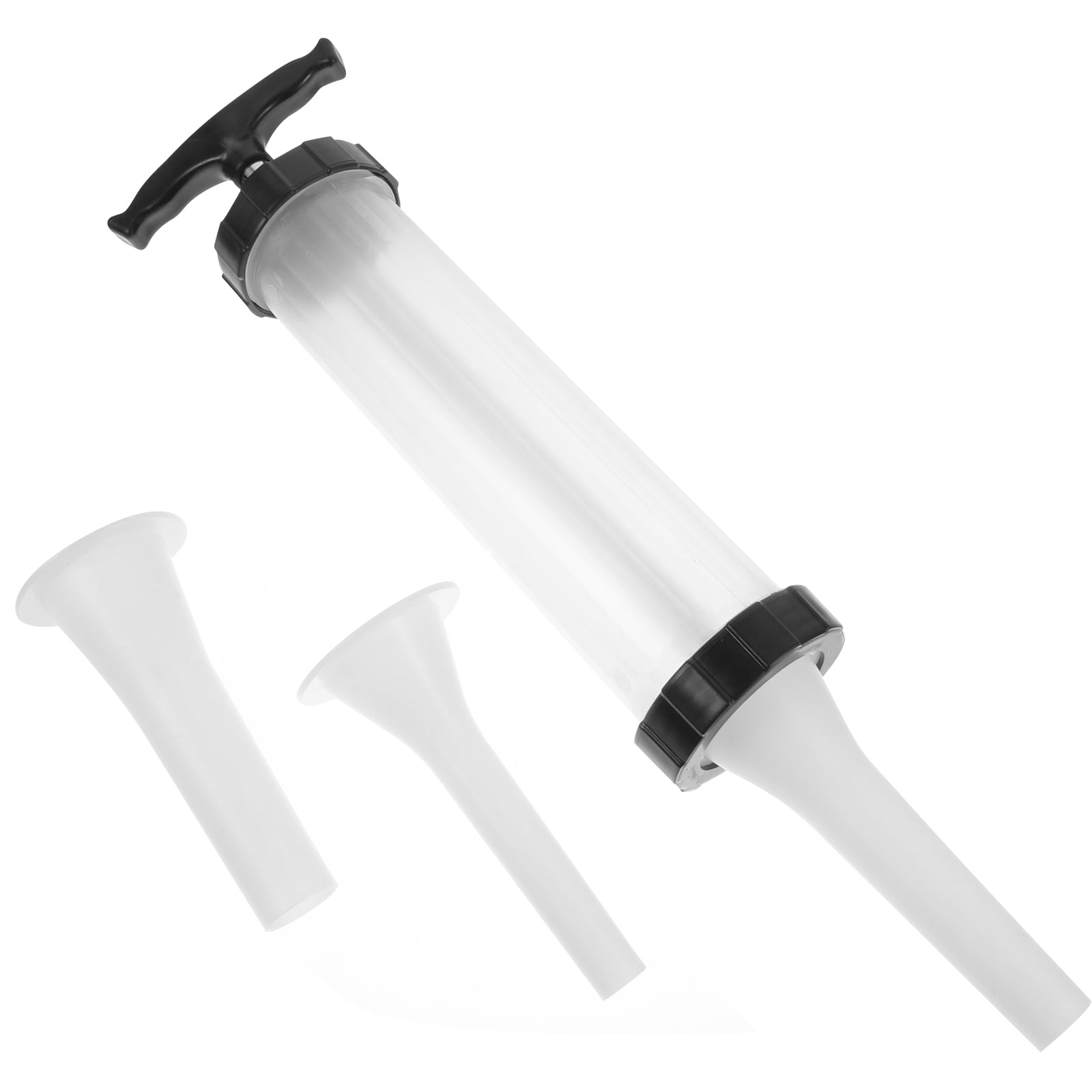 Meijiashe Sausage Stuffer Machine Set with Tubes Black