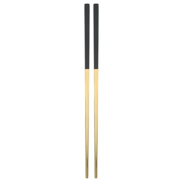 Meijiashe Stainless Steel Reusable Chopsticks - Style 2