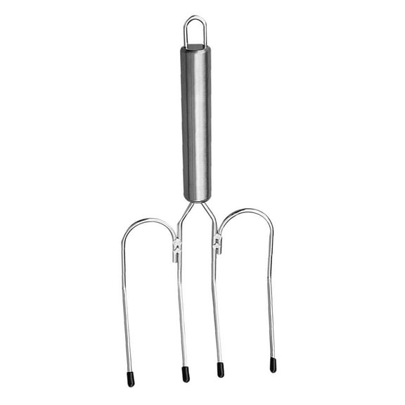 Meijiashe Stainless Steel Turkey Fork Fashion Barbecue Fork Big BBQ Fork Stainless Steel BBQ Fork