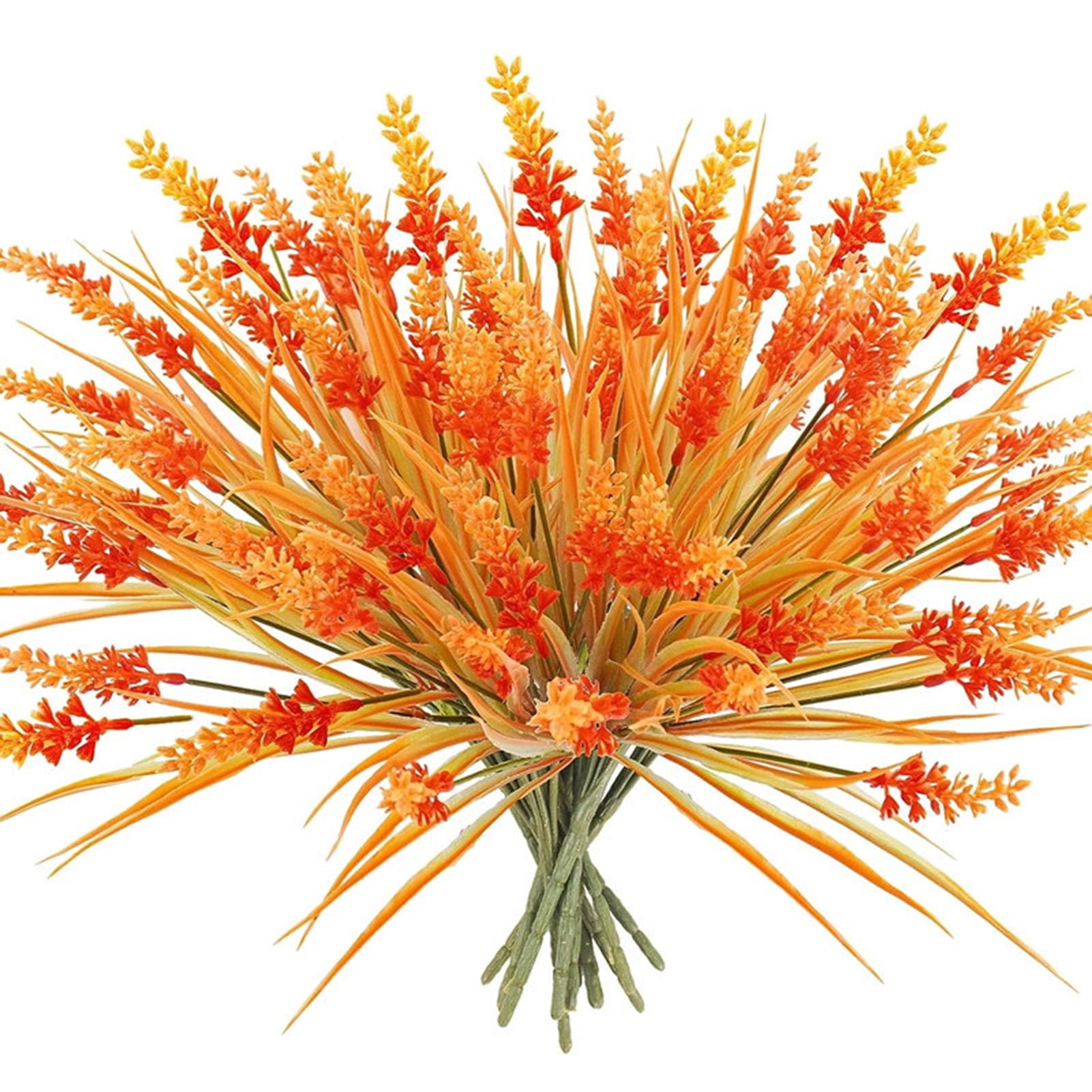 Meijuhuga 6Pcs Simulation Lavender Fake Plants Realistic Looking