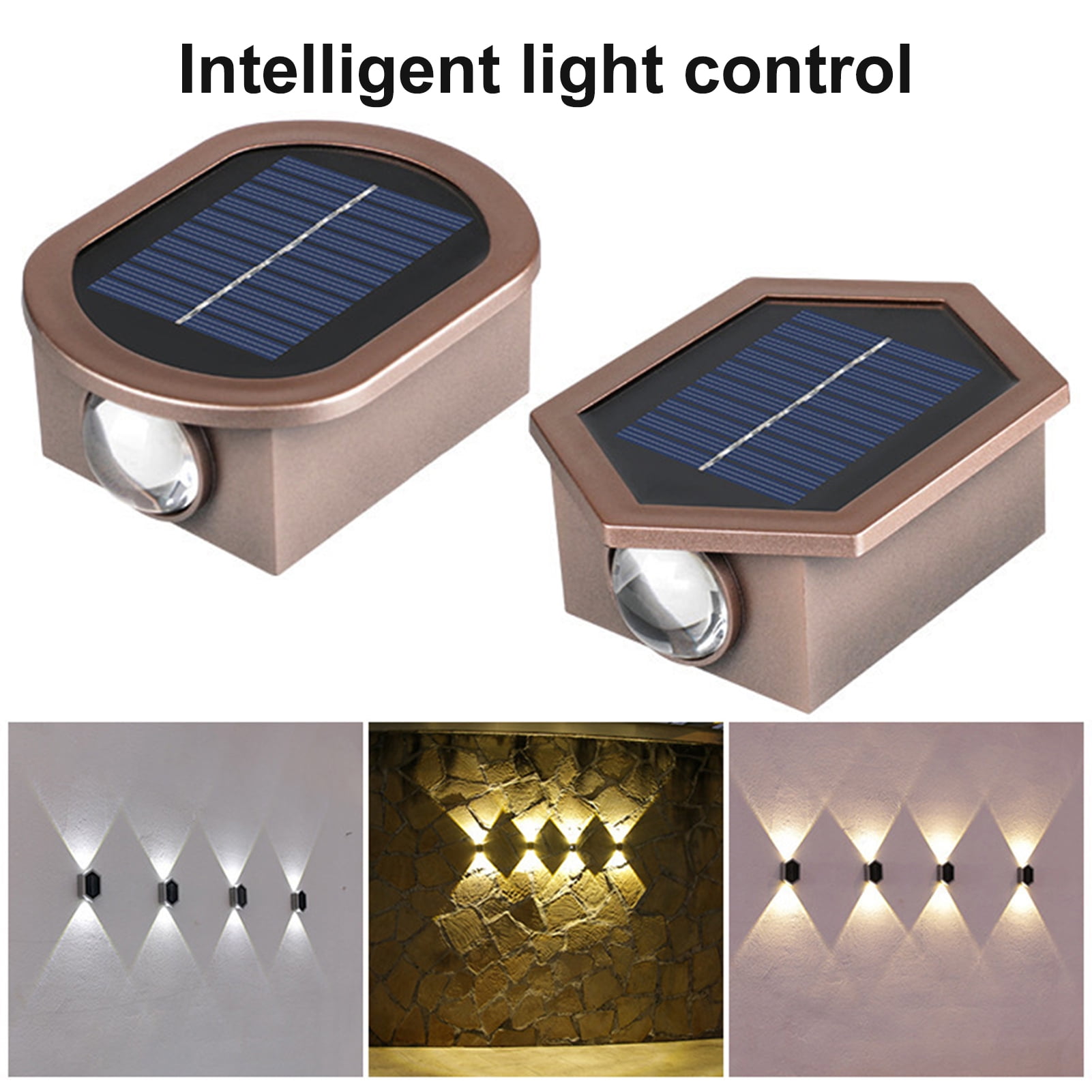 Meijuhuga Outdoor Wall Light No Wiring Required IP65 Waterproof