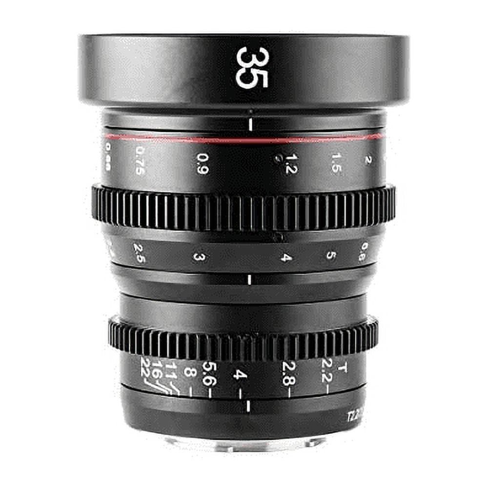 Meike 35mm T2.2 Mini Fixed Prime Manual Focus Wide-Angle Cinema Lens