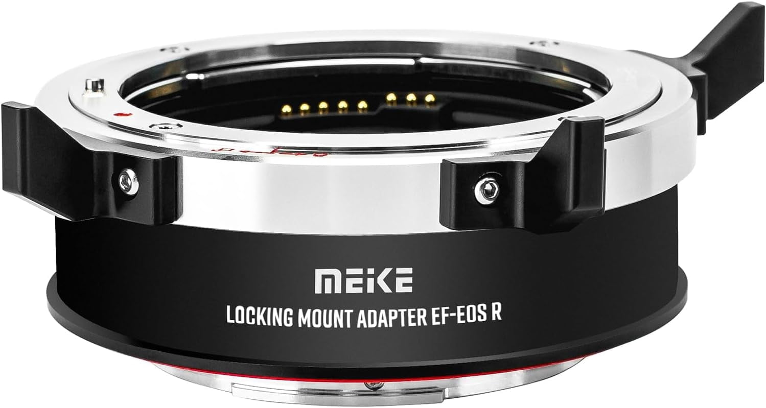 Camera Lens Ring Lock Meike MK-EFTR-AL Auto Focus Locking Lens Mount Adapter for Canon EF ...