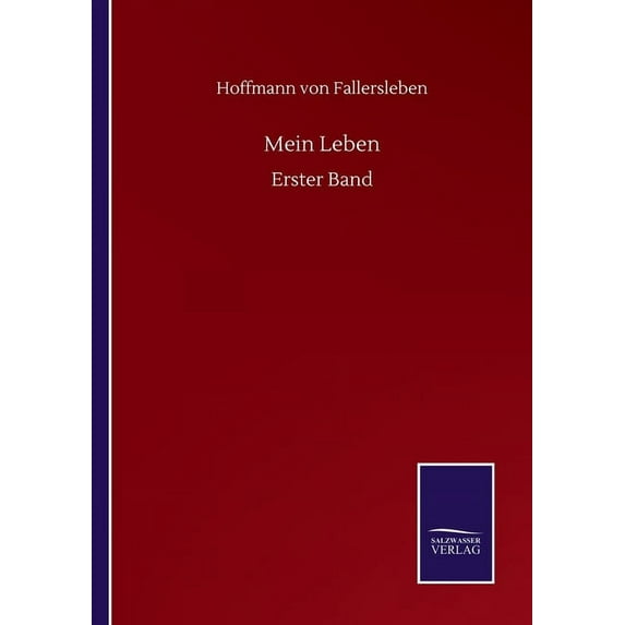 Mein Leben: Erster Band (Paperback)