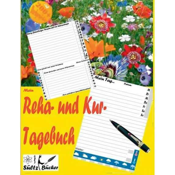 Mein Reha- und Kurtagebuch - Tagebuch für 30 Tage, (Paperback)