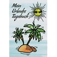 thumbnail image 1 of Mein Urlaubstagebuch: Reisetagebuch fÃ¼r Kinder I Motiv: Insel im Meer I 6 x 9 " I 90 Seiten I Softcover, (Paperback), 1 of 1