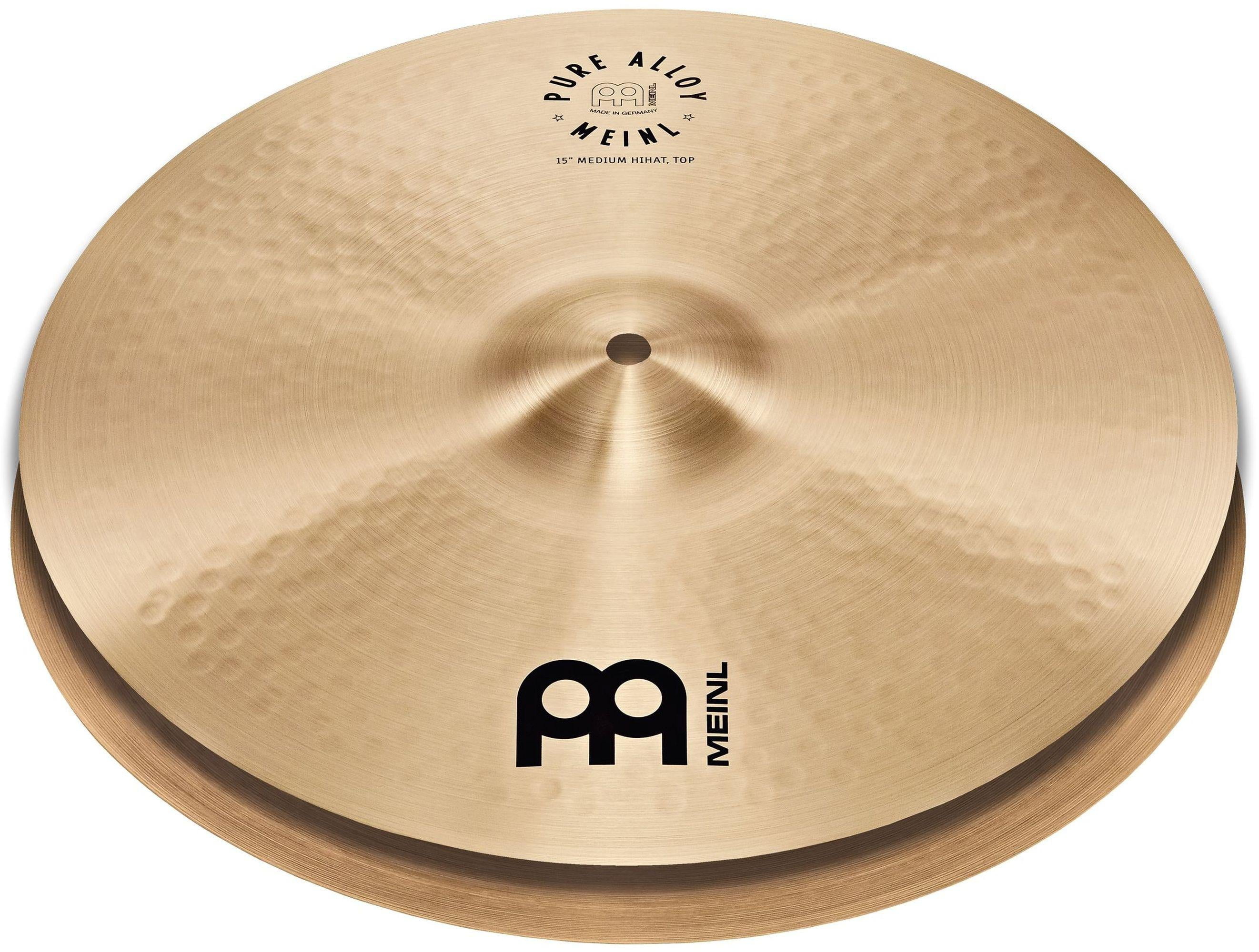 Meinl 15" Pure Alloy Medium Hi-Hats | PA15MH